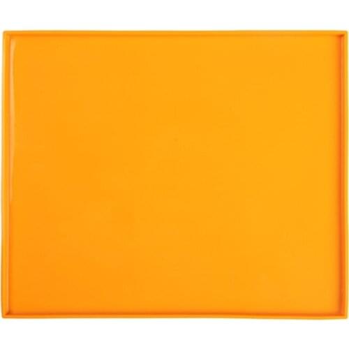 H7JB Rectangular Flexible Baking Tray Swiss Roll Cake Mat for Swiss Roll Baking Cookie Mold Silicone Placemat Childrens Table