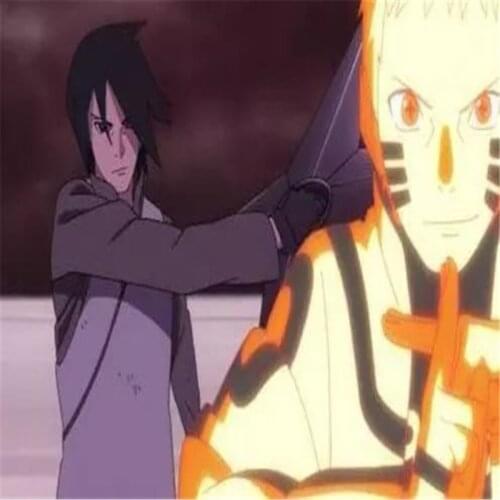 Cosplay NA Sasuke Uzumaki Wind Demon Shuriken Wood Prop Weapon Model Role Playing 60cm Wood Wind Demon Shuriken Prop