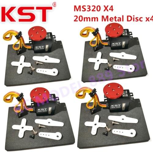 KST MS320 8V 5kg 0.08sec 200° Digital Servo Motor for Fixed-wing Drone UAV HelicopterRC Car Boat Robot Arm RC Toys