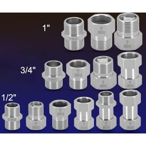 Nickel-plated Brass One Way Non Return Valve BSP 1/2" 3/4" 1" Male/Female Thread Check Valve For Water Tank Water Heater Toilet