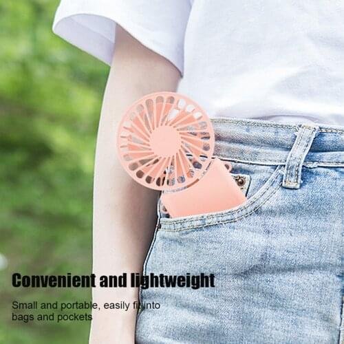 New mini fan portable hanging neck fan With Lanyard usb powered desk fan chargeable fan Electric Air 1200mAh silent Cooling Fan