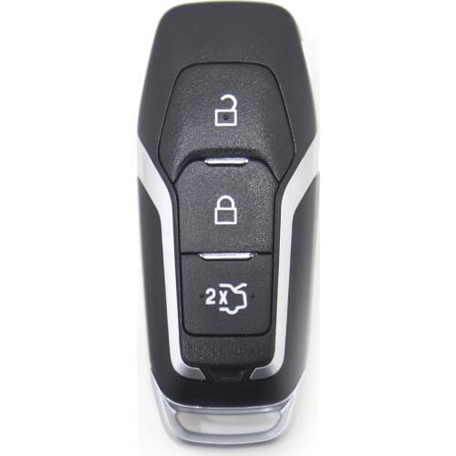 Lockartist Original 3Buttons 433MHz Smart Car Remote Control Smart Car Key Auto Transponder for Ford Mondeo and Ford Edge