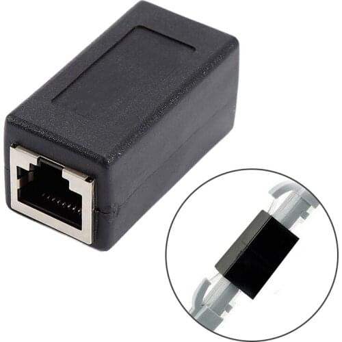 Female to Female Network LAN Connector Adapter Coupler Extender RJ45 Ethernet Cable Extension Converter