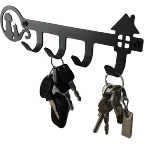 Durable Iron Key Holder Creative and Cute Design Nice Decorations for Home Office Dormitory Make Better Environment