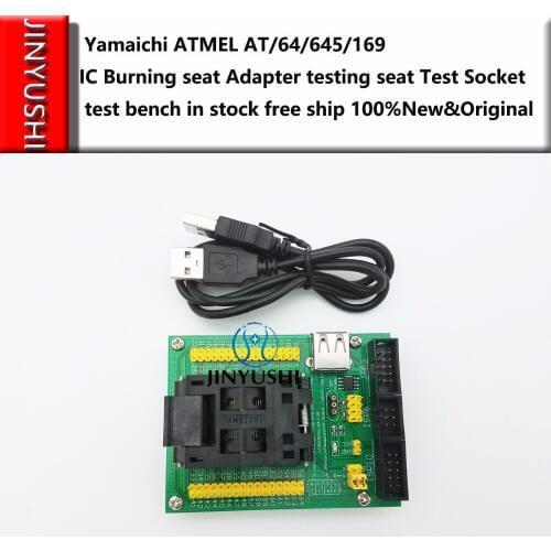 Clamshell ATMEL ATmega128/64/645/169 YAMAICHI IC Burning seat Adapter testing seat Test Socket test bench in stock
