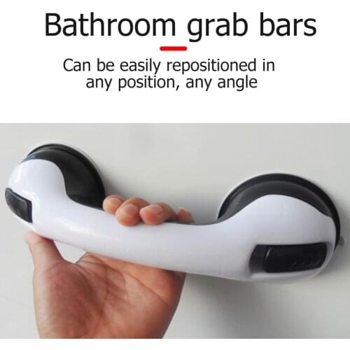 Safety Helping Vacuum Suction Cup Handrail Anti Slip Support Toilet Bathroom Grab Bars Shower Handle for Bedroom Bath Room