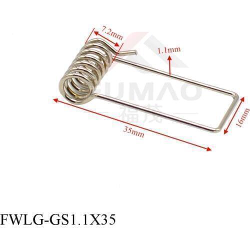 10pcs/lot FUMAO Manufacture various types led downlight with spring clips in lighting bracket