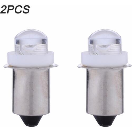 LED Upgrade Bulb For Flashlight Torches Work Light Lamp P13.5S PR2 0.5W DC3V 4.5V 6V C+D Cell AA Cells