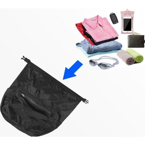 Waterproof Bag Outdoor Beach Camping Boating Fishing Foldable Swimming Bag Double Shoulder Drifting Bag