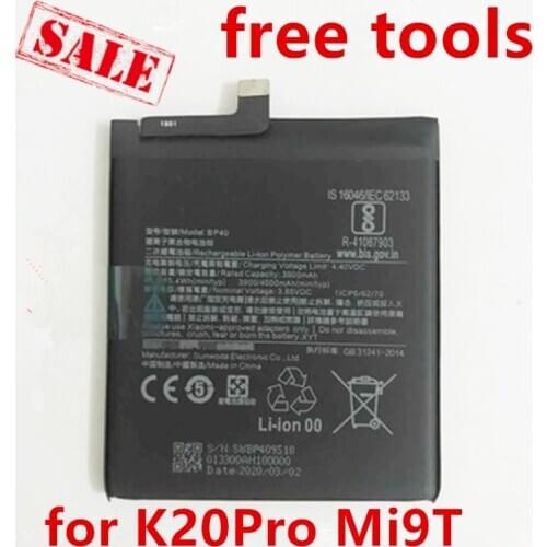 High capacity for Xiaomi Redmi K20 Pro / Mi 9T Pro Replacement Batteries Xiomi hongmi MI9T Pro 4000mAh