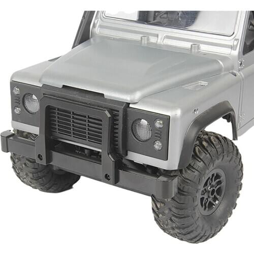 Metal Front Bumper Guard Protection Board for MN D90 91 96 99 99S RC Car DIY Modification Upgrade Part