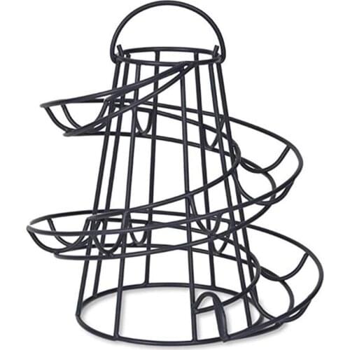 Iron Kitchen Egg Rack Egg Basket Practical Multifunctional Storage Rack Storage Kitchen Table Decoration
