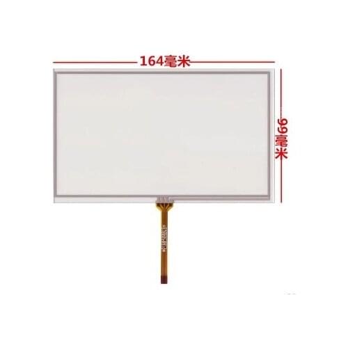 10pcs/lot 164*99 mm New 7 inch resistance touch screen