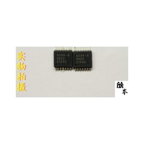 5pcs/lot AS34-G AS34G AS34 TSSOP-14 In Stock