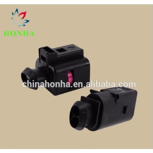 2 Pin 3.5mm Male And Female Auto Temp Sensor Plug Electric Horn Socket Connector 1J0973722 1717692-1 8D0973822