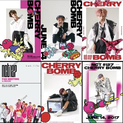 5D DIY Diamond Painting Korean Group NCT 127 Full Square Cross Stitch Kits Pictures Diamond Embroidery Mosaic Home Decoration