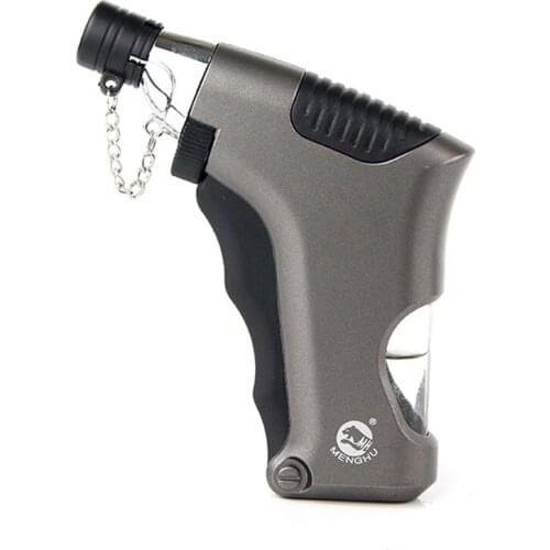 Airbrush Butane Torch Turbine Lighter Metal Windproof Outdoor Barbecue Kitchen Gadgets Cigar Accessories