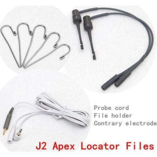 Free shipping Dental Endo Apex Locator Root Canal Finder Testing Cord Files fit J2