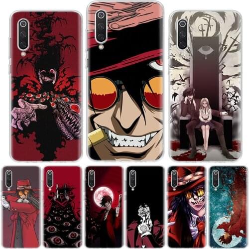 Alucard Hellsing Phone Case For Xiaomi Redmi Note 10 9 9S 8 8T 7 6 5 9C 9A 8A 7A 6A 5A Pro S2 K20 K30 Coque