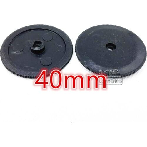 5pcs Film variable capacitor dial wheel dial suitable for CBM-223F CBM-443BF 223P capacitor to send mounting screws 40MM