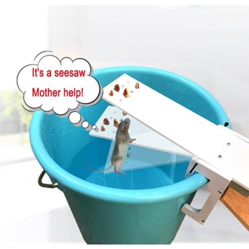 DIY Home Garden Pest Control Device Rat Trap Quick Kill Seesaw Mouse Catcher Bait Home Rat Trap Mouse Pest Mouse Trap
