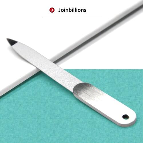 Two Sides Stainless Steel Manicure Nail File