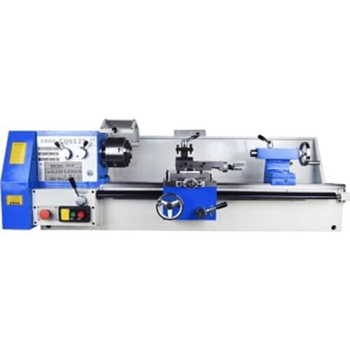 Multi-function High Precision Metal Lathe Micro Lathe Woodworking Bench Lathe Machining Center Small Household Lathe 220V/380V