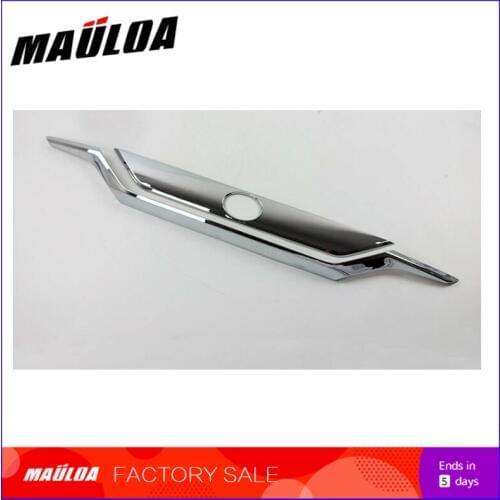 Modified car ABS plating rear trim strip 2 piece set Decorative frame accessories for RAV4 2019