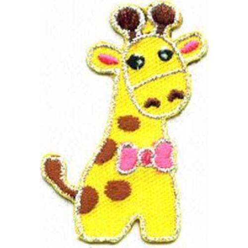 Deer Embroidery Patches Made by Twill with Heat Cut Broder and Iron On Backing Customized MOQ50pcs free shipping by Post