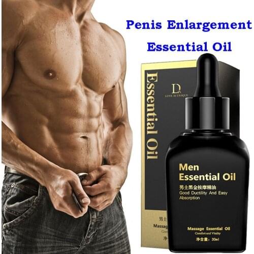 Natural Plant Extracts Penis Enlargement Oils Sex Delay Oils Lubricant Health Care Men Increase Big Dick Growth Thickening Oils