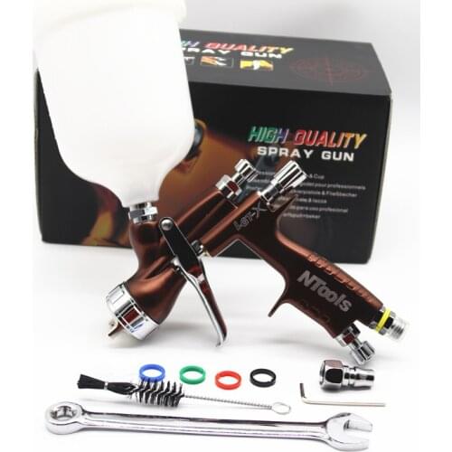 The New LGT-X Spray Gun High Quality 1.3 HVLP Airless Spray Painting Car paint Airbrush tool for water based high quality