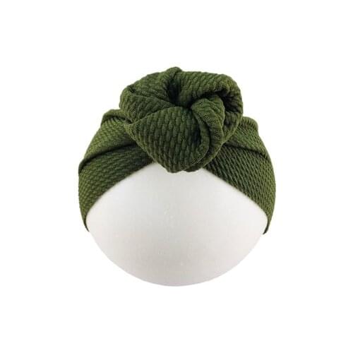 New baby Spring Autumn Sport Solid rose flowerHeadband Cross Knot Knitting Elastic Hair Bands