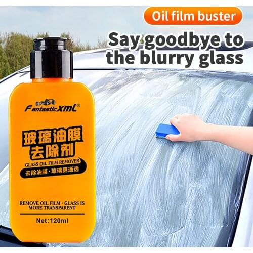 120ml Car Windshield Cleaner Automobile Window Windscreen Cleaning Agent Tool for Car Glass Oil Film Remover Cleaner Accessories