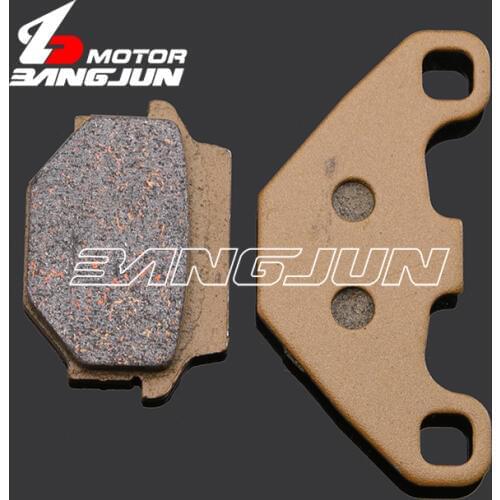 Motorcycle Front Rear Copper Base Metal Brake Pads For Kawasaki BJ250 KX250 KXT250 KX500