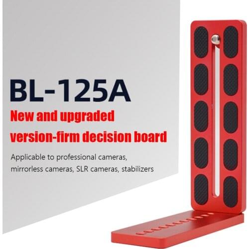 Universal DSLR Camera L Plate Quick Release L Bracket 1/4 Inch Screw Tripod Ball Head Vertical Shot Bracket for DJI Ronin Canon