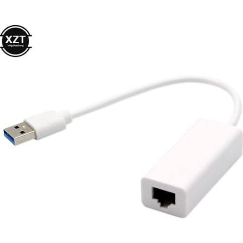 USB 3.0 Gigabit Ethernet Network Card to RJ45 10/100/1000 Mbps Ethernet Adapter With Cable For Laptop Win 8 10 Macbook Xiaomi PC