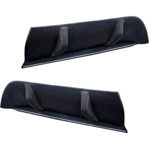 2PC Black Rear Bumper Lower Diffuser Lip Spoiler Cover Trim fit for Toyota Camry 2018 2019 2020