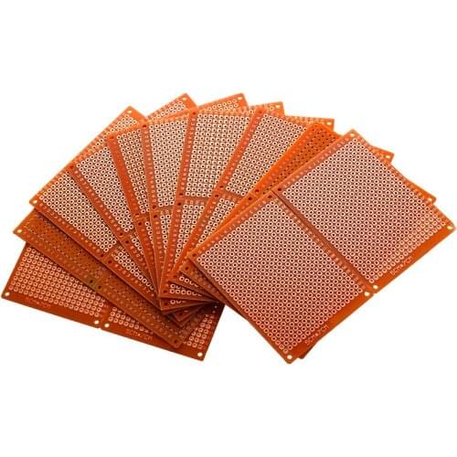 20 pcs Welding Finished PCB Prototype For Circuit boards DIY 5 x 7cm Copper