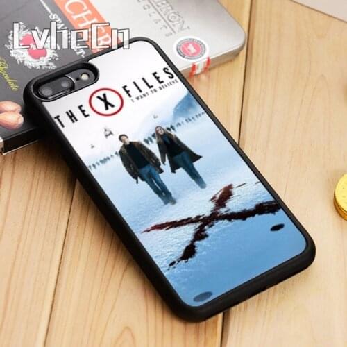 LvheCn The X Files I want to believe Phone Case Cover For iPhone 5 6s 7 8 plus 11 12 Pro X XR XS max Samsung S7 edge S9 S10