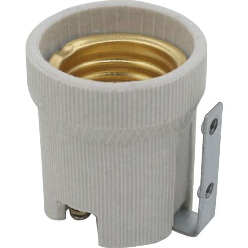 Amp holder e27 ceramic socket lamp e27 ceramic light bulb holder lamp base holder screw lamp holder 2pcs ceramic l