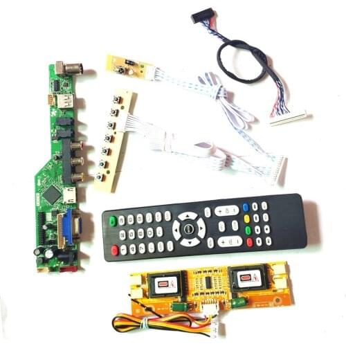 For LTM200KP01 LTM200KT01 LCD monitor TV53 board HDMI-Compatible VGA USB AV RF keyboard+Remote+Inverter LVDS 4CCFL 30Pin