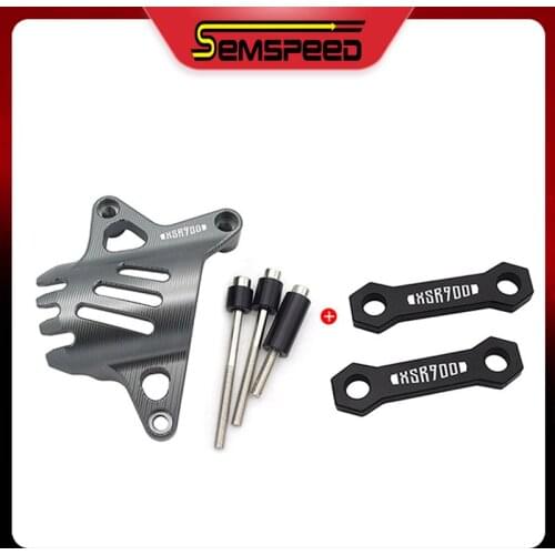 For Yamaha XSR900 2014-2020 MT-09 Tracer 900 SEMSPEED Motorcycle Radiator hose Cover Water Pump Guard Seat Lowering Bracket Kit