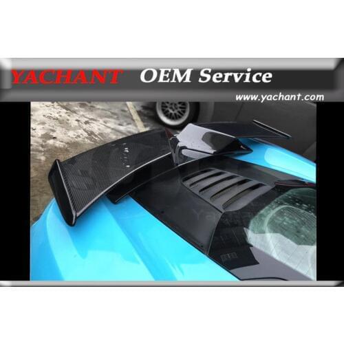 FRP Fiber Glass Rear Trunk GT Spoiler Fit For 2011-2014 MP4 12-C YC Design Type I Style GT Wing Spoiler