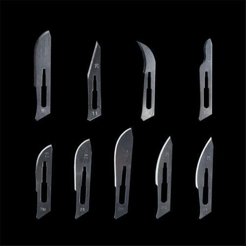 Deasin 20# 21# 22# 23# 24# 25# Scalpel Blades For Dental medical Stainless Steel Surgical Blade