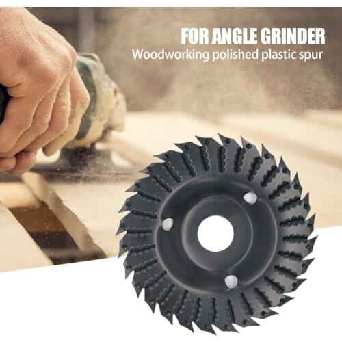 Angle Grinder Wheel with 5/8 inch Arbor Wood Polishing Shaping Wheel with Teeth Grinder Concrete Granite Stone Cut