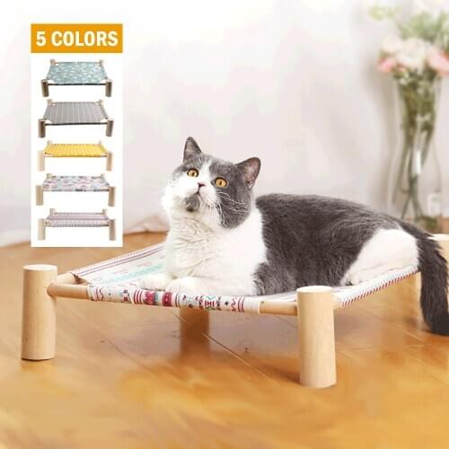 Summer Cat Hammock Bed Pet House For Dogs Puppy Lazy Mat Cushion Lounger For Cats Kitten Cottages Winter Pet Sleeping Supplies
