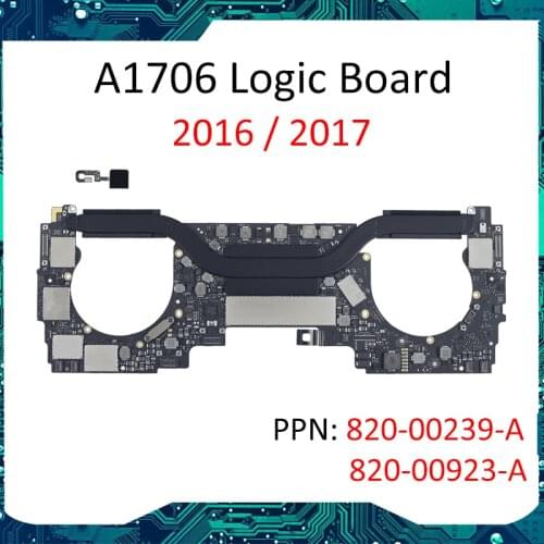 A1706 2016 2017 2.8G 3.1G 256 512gb 820-00923-A EMC 3071 3163 Logic Board for Macbook retina A1706 Motherboard