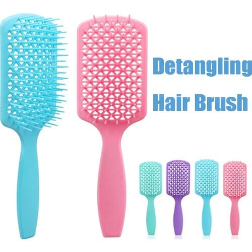 2020 New Hair Comb Hair Brush Vent Brush for Quick Blow Drying Styling Detangling Hair Brush Hairbrush Massage Comb Woman Comb