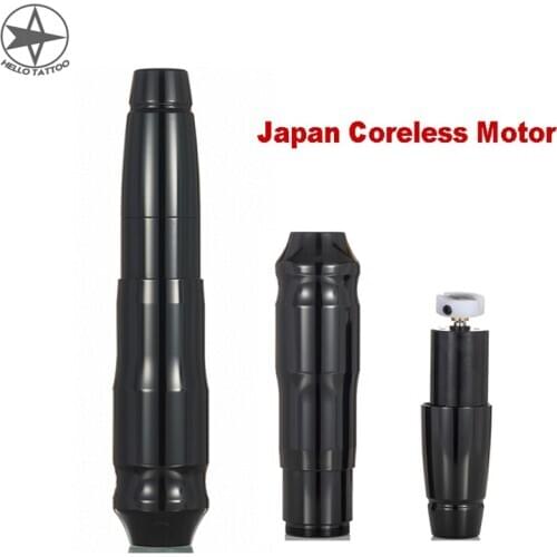 HELLO Tattoo Pen Rotary Machine Gun Japan Coreless Motor Tattoo Permanent Makeup Tattoo Kit Accessories