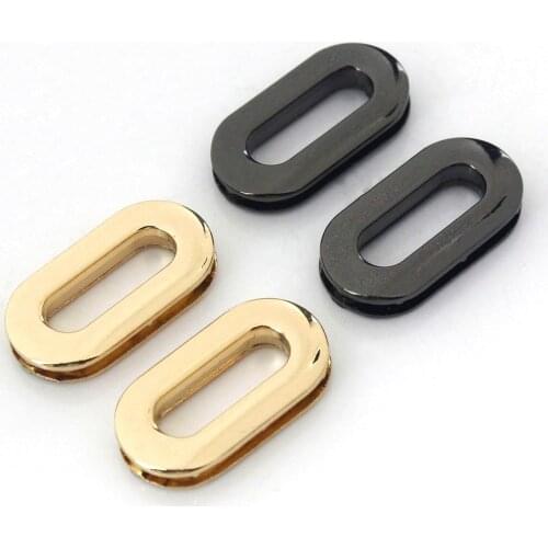 2pcs Metal Oval Screw Back Eyelets With Washer Grommets Leather Craft Accessory for Bag Garment Shoe Clothes Jeans Decoration